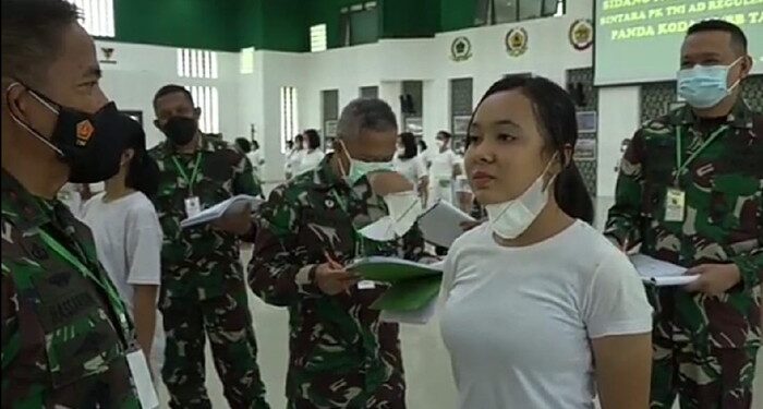 Viral Wanita Ngaku Ikut Tes Kowad TNI demi Bikin Mantan Menyesal