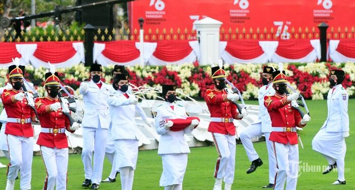 Sukses Kibarkan Sang Merah Putih di Istana Merdeka, Tim Paskibraka Dapat 68 Koin Emas 24 Karat