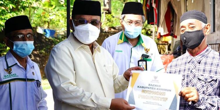 Penyaluran Dana Baznas Kab.Karimun