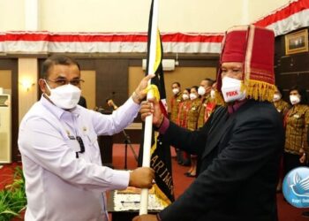 Bupati Karimun Hadiri Pelantikan Pengurus PBKK Masa Bakti 2021-2024