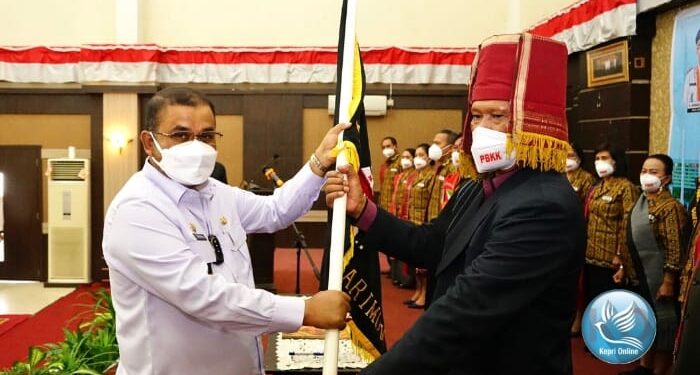 Bupati Karimun Hadiri Pelantikan Pengurus PBKK Masa Bakti 2021-2024