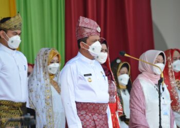 HUT Provinsi Kepri ke 19, Gubernur Ansar Ahmad Suarakan Seluruh Masyarakat Kepri Patuhi Prokes 5M