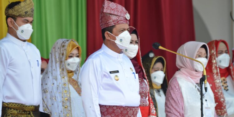 HUT Provinsi Kepri ke 19, Gubernur Ansar Ahmad Suarakan Seluruh Masyarakat Kepri Patuhi Prokes 5M