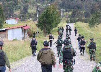 Pos Koramil di Papua Barat Diserang KKB, 4 Prajurit TNI Tewas
