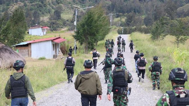 Pos Koramil di Papua Barat Diserang KKB, 4 Prajurit TNI Tewas