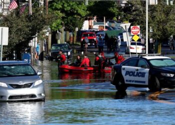 41 Tewas Akibat Banjir New York, Terjebak di Bawah Tanah