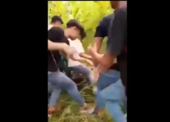 Viral, Pelajar Dikeroyok Secara Brutal di Semak-semak