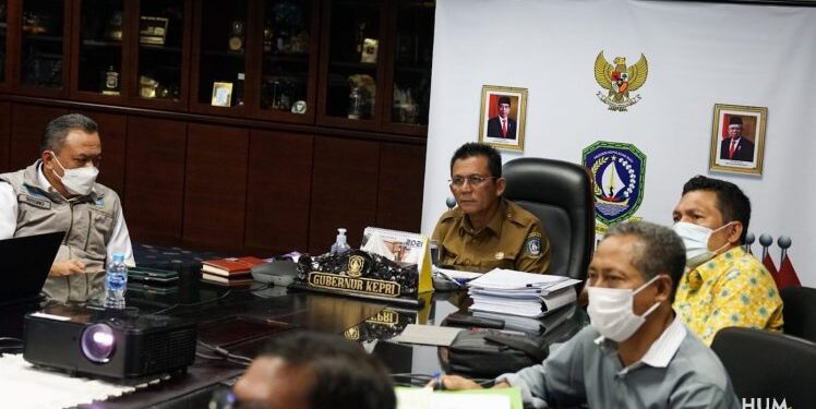 Gubernur Rapat Evaluasi PPKM Bersama Menko Marves, Luhut
