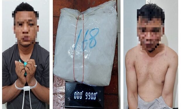 Simpan Sabu Seberat 1,5 Kg, 2 Pria di Batam Diringkus Polda Kepri