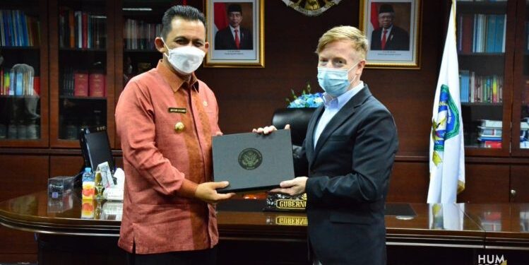 Gubernur Terima Kunjungan Konsul Amerika Serikat Wilayah Sumatera