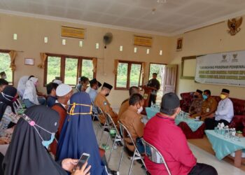 Launching Program Pembinaan Mualaf, Baznas Kepri dan Kabupaten Lingga di Singkep Barat