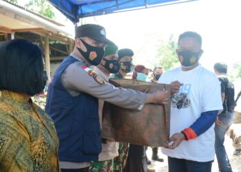 Kunjungan Kapolda Kepri Dalam Rangka Kegiatan Pengabdian 33 Tahun TNI – POLRI