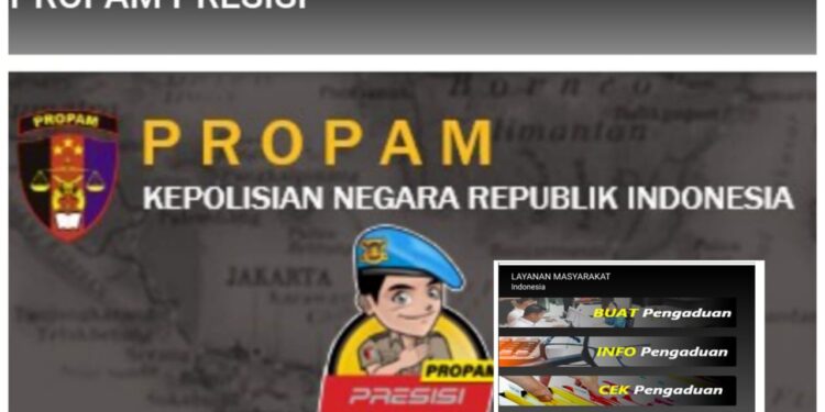 Saat ini Masyarakat Bisa Lapor Oknum Polisi Nakal Lewat Alpikasi Propam Presisi