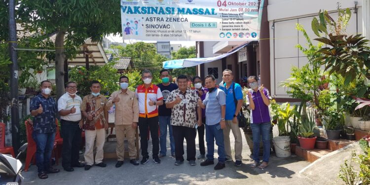 DPC Gamki Karimun Bersama GBI serta Yaski Kepri dan Pemda Karimun Gelar Vaksin Covid 19