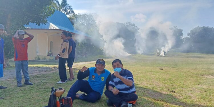 Camat  Serumpun Ajak Warga Gotong Royong Bersama