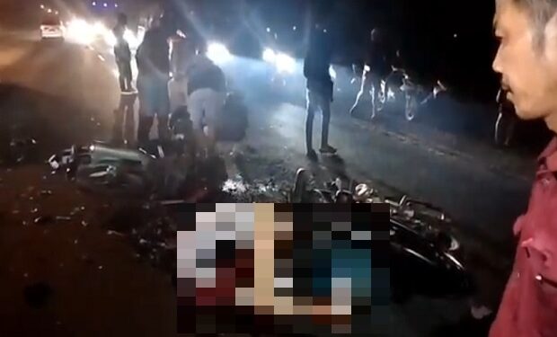 Kecelakaan Maut! 3 Korban Tewas Berserakan Di Tengah Jalan