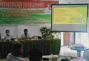 90 ORang Tokoh Masyarakat Dan Generasi Muda Ikut Pendidikan Politik