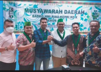 Sulaimansyah Asal Cabang Pekanbaru Terpilih Secara Aklamasi Menjabat Ketua Umum Badko HMI Riau-Kepri