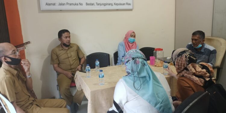 Survei Media Di Kepri, Staf Kemenkominfo Sambangi Kantor PWI Dan SMSI
