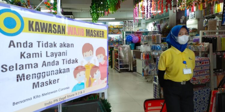 Putus Matai Rantai Penyebaran Virus Covid 19, Indo PN Tidak Layani Konsumen yang Tidak Pakai Masker