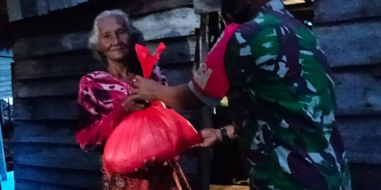 Koramil 02 Moro/ Kodim 0317 TBK Sedekah Subuh Bagi Warga Binaannya