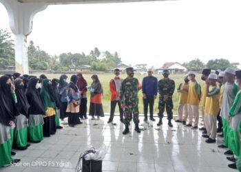 Koramil 02 Moro Beri Pembekalan Wasbang Hari Pahlawan 10 November