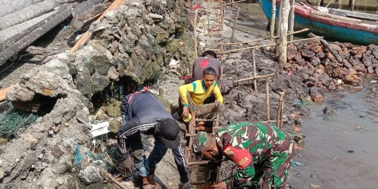 TNI Selalu Hadir Atasi Persoalan Yang Dihadapi Warga Desa Telaga Tujuh Durai