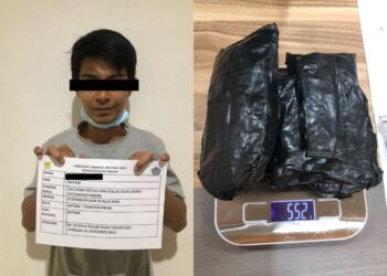 Selipkan Sabu Dalam Alas Kaki, Penumpang Pelni Di Batam Terendus Anjing Pelacak