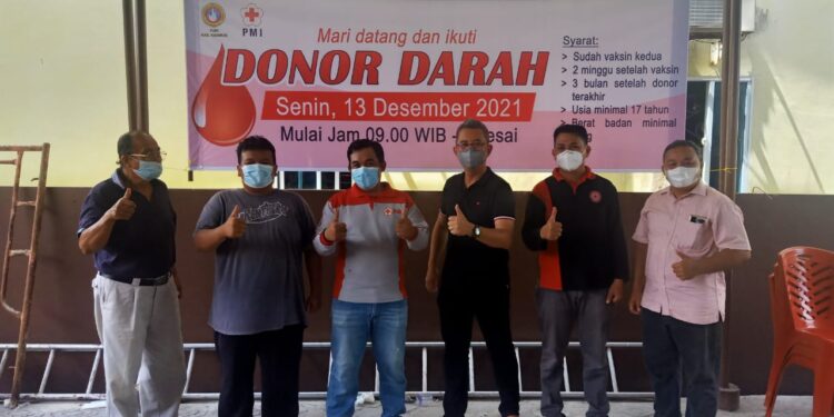 PGPI Kabupaten Karimun Hari Ini Lakukan Aksi Donor Darah