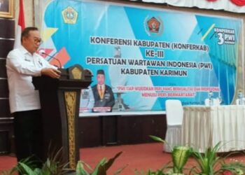 Dalam Acara Konferkab Ke III PWI, Sekda Karimun Akui Profesi Wartawan Ini Sangat Mulia