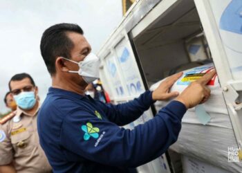 Gubernur Melepas Ekspos 1.272 Sirip Pari Senilai Rp822 juta ke Hongkong