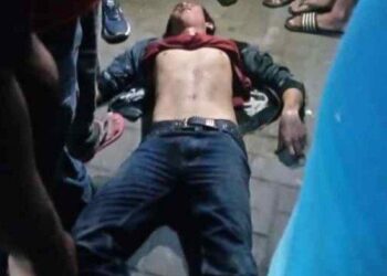 Maling Sepeda Motor Di Swalayan Nyaris Tewas Digebukin Warga