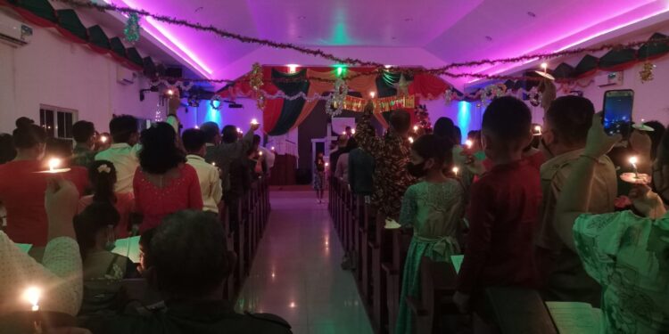 Perayaan Natal Berjalan Aman dan Damai, Gamki Karimun Apresiasi Polri dan TNI dan Jajarannya