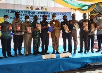 PT Pulau Mas Mulia Moro Lakukan Pelepasan Ekspor Gabungan Akhir Tahun
