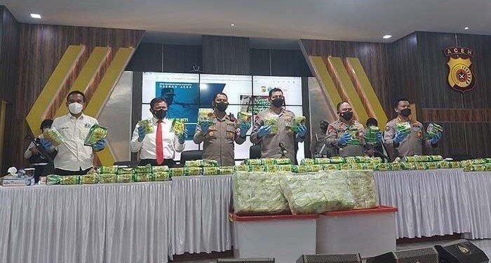 Polisi Berhasil Ringkus Penyeludupan Narkoba Jaringan Internasional, Sita 133 Kg Sabu