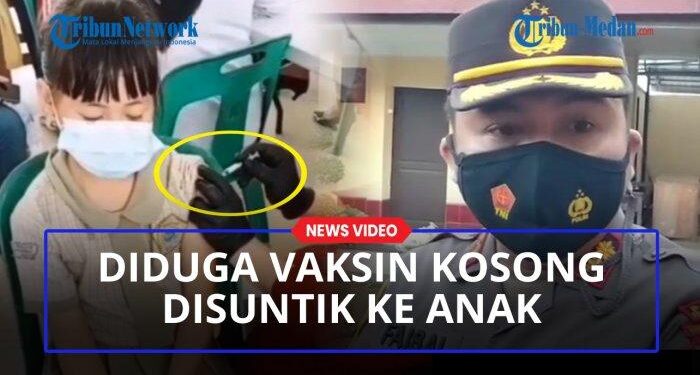 Nasib Petugas Medis Suntik Vaksin Kosong ke Siswa Sekolah SD Wahidin Kini Diperiksa Polisi