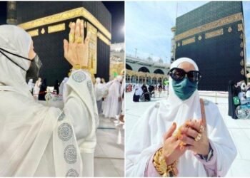 Artis Pamer Perhiasan depan Kabah saat Umrah, Aksinya Banjir Hujatan