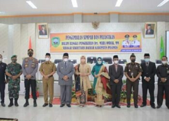 Drs Mara Ondak MM Jabat Kembali Sekda Kabupaten Pasaman Dua Periode