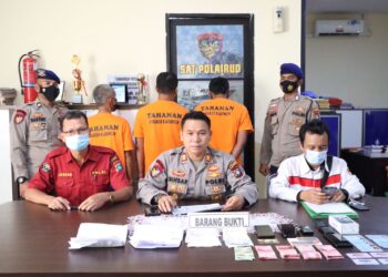 Satpolairud Polres Karimun Tangkap 3 Pelaku Rekrutmen PMI Ilegal Asal Lombok