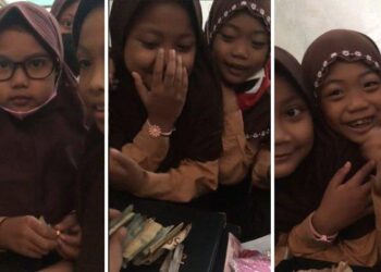 Murid SD Di Lamongan Viral Di Medsos, Patungan Bantu Biaya Pengobatan Suami Ibu Guru