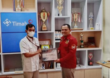 PABPDSI Kabupaten  Karimun Berikan Penghargaan Kepada PT.Timah