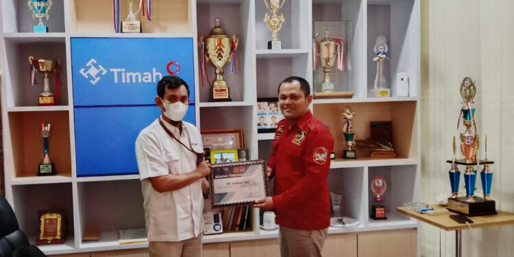 PABPDSI Kabupaten Karimun Berikan Penghargaan Kepada PT.Timah