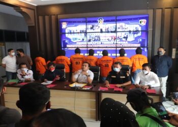 Ops Bunga Seligi 2022 Polres Karimun tangkap 8 Pelaku dan putuskan mata rantai Jaringan ZA yang memberangkatkan Calon PMI Ilegal