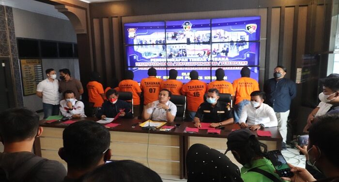 Ops Bunga Seligi 2022 Polres Karimun tangkap 8 Pelaku dan putuskan mata rantai Jaringan ZA yang memberangkatkan Calon PMI Ilegal