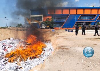 Pengawasan Dan Pelayanan Bea Cukai Karimun Musnahkan BMN