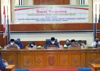 Apresiasi Bupati Lingga Terhadap Pandangan Umum Legislatif
