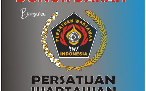 HPN, PWI Karimun Gelar Baksos Donor Darah