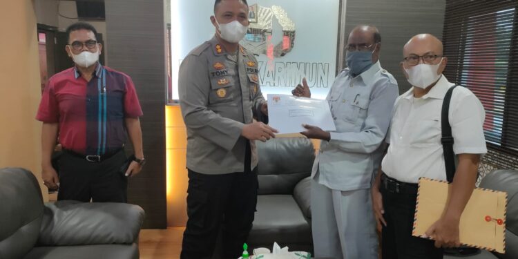 Kapolres Karimun Terima Silaturahmi Ketua Adat Flores