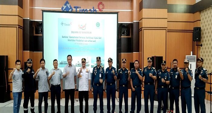 Peringati Bulan K3 Nasional, PT Timah Gelar Seminar Keselamatan Pelayaran