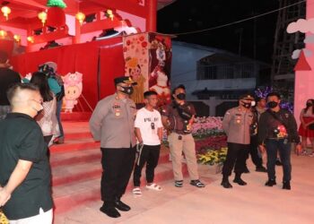 Kapolres Karimun Tinjau Langsung Pengamanan Imlek 2022